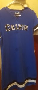 Calvin Klein dress royal blue with tags